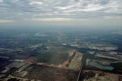 TEXAS LEAVING FROM THE AIR.JPG